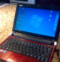 And the little netbook that make it possible.